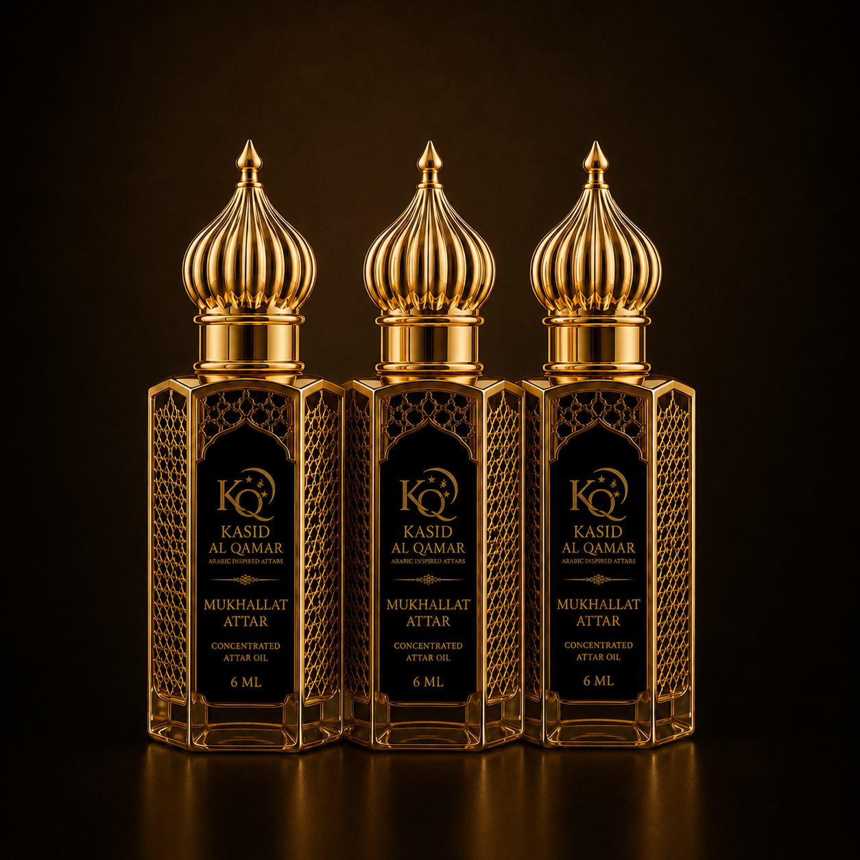 Premium Arabian Mukhallat Attar by Kasid Al Qamar