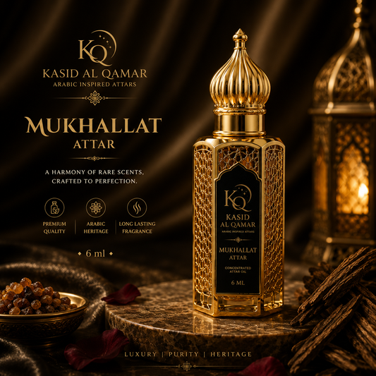 Premium Arabian Mukhallat Attar by Kasid Al Qamar