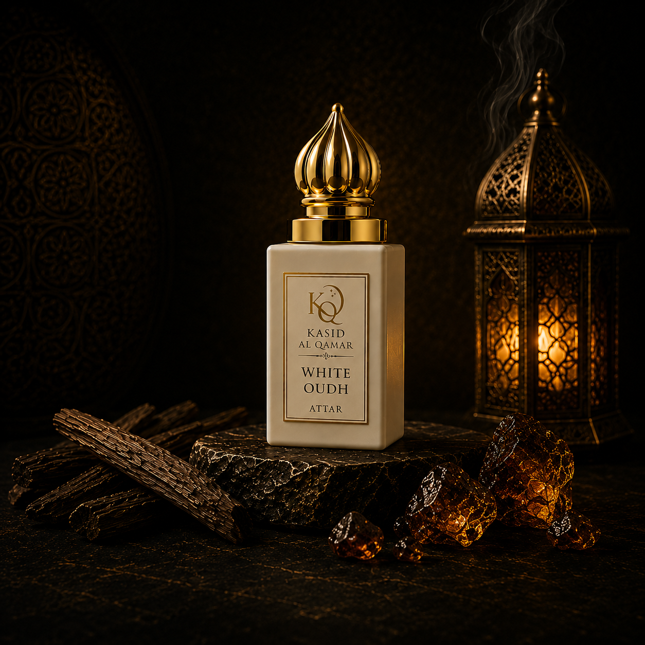 Kasid Al Qamar White Oudh Premium Attar Perfume