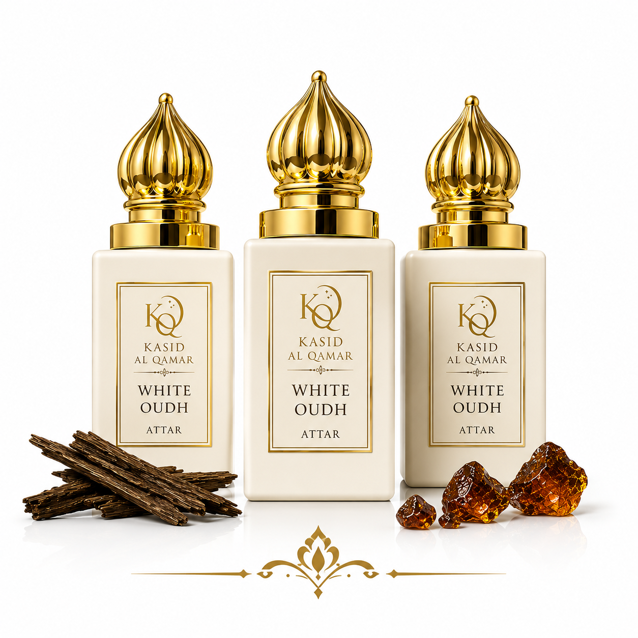 Kasid Al Qamar White Oudh Premium Attar Perfume