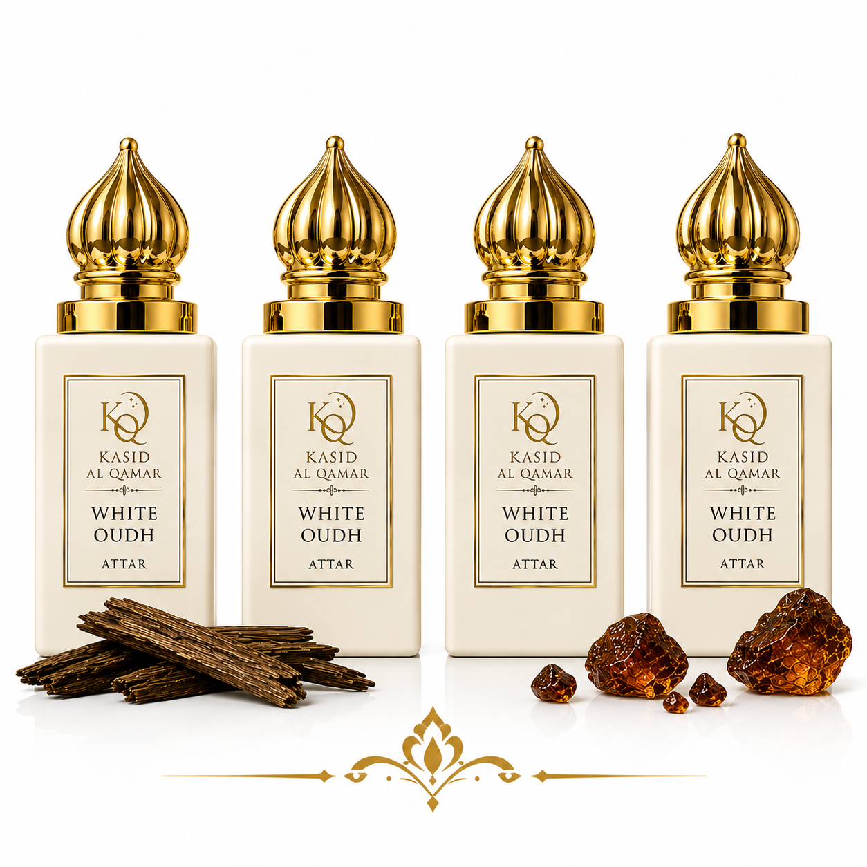 Kasid Al Qamar White Oudh Premium Attar Perfume
