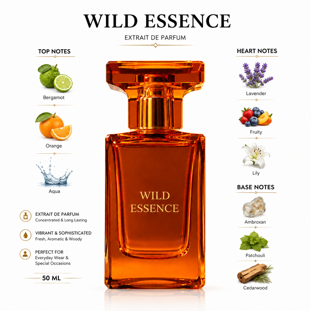 Wild Essence – Extrait de Parfum | 50 ML