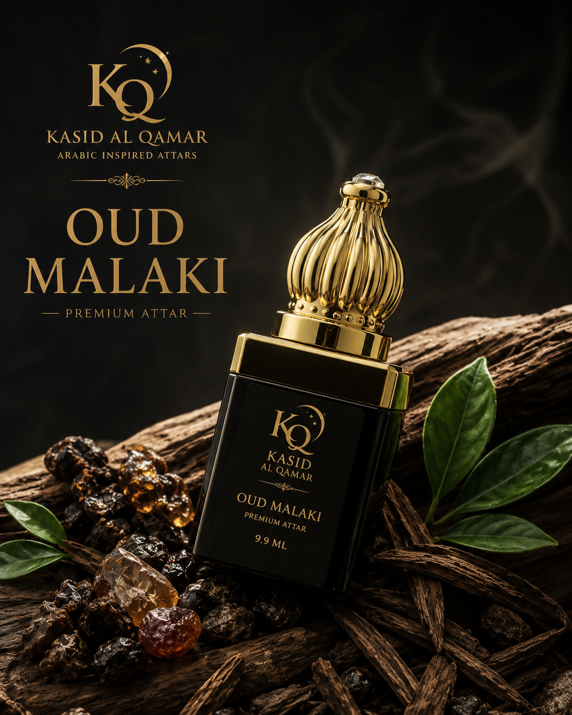 Kasid Al Qamar Oudh Malaki Premium Attar Oil