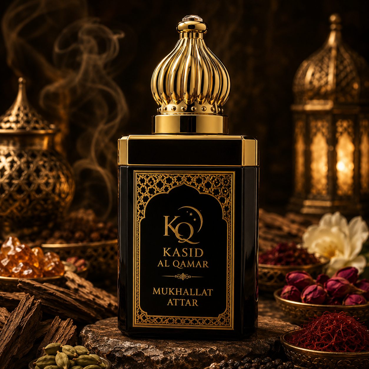 Premium Arabian Mukhallat Attar by Kasid Al Qamar