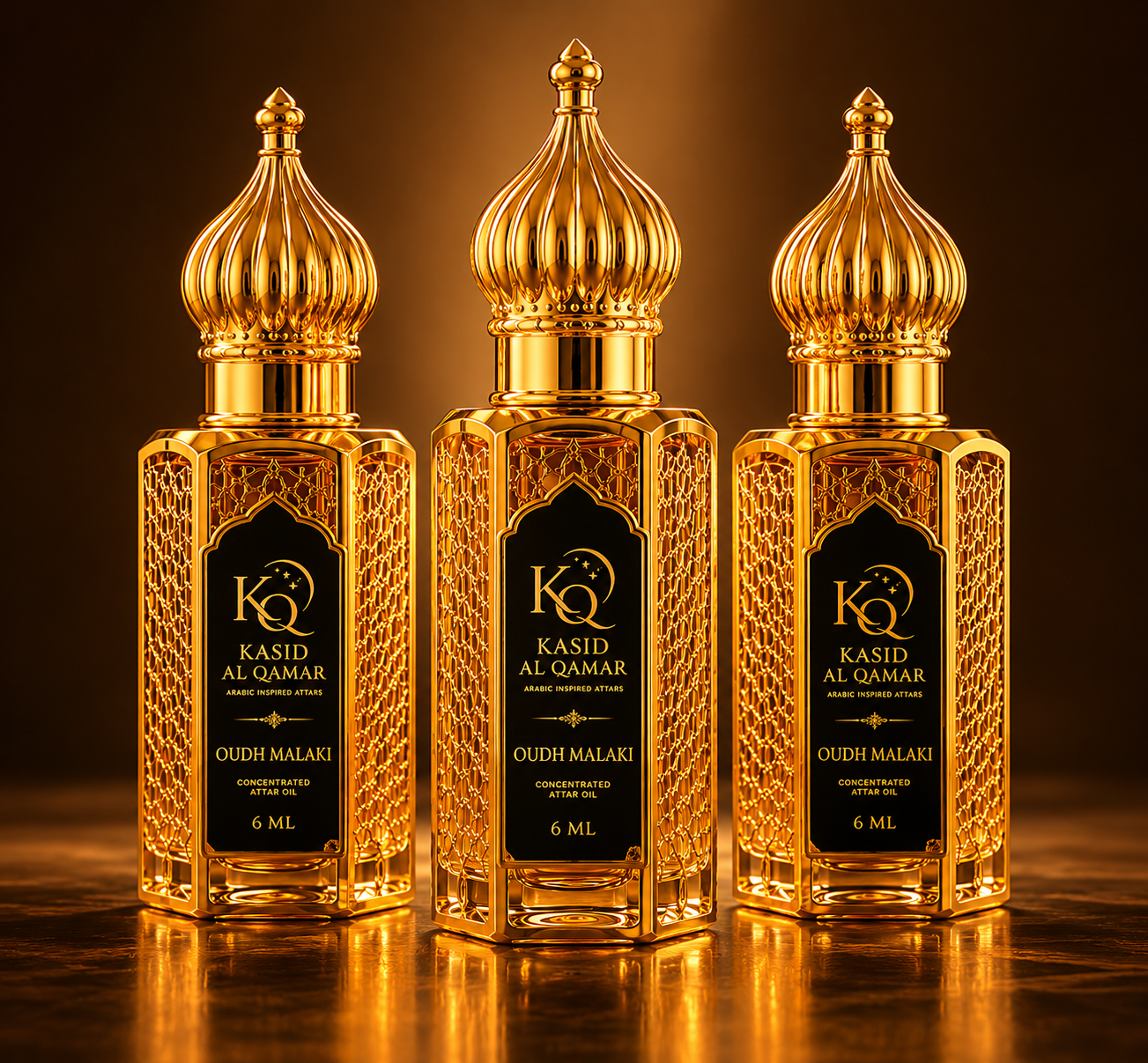 Kasid Al Qamar Oudh Malaki Premium Attar Oil