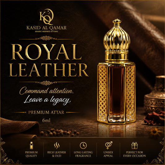 Royal Leather Luxury Attar Perfume