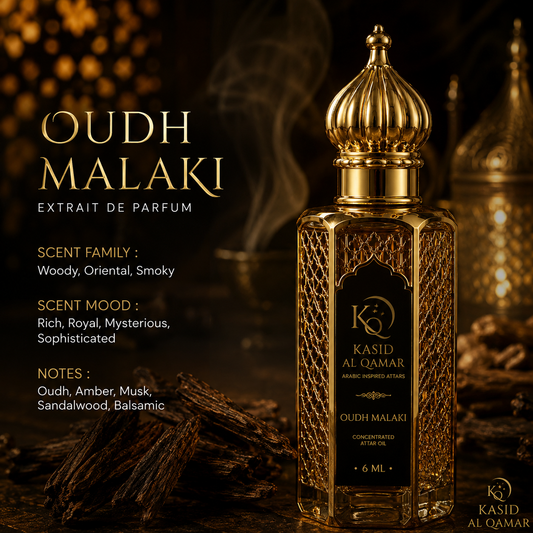 Kasid Al Qamar Oudh Malaki Premium Attar Oil