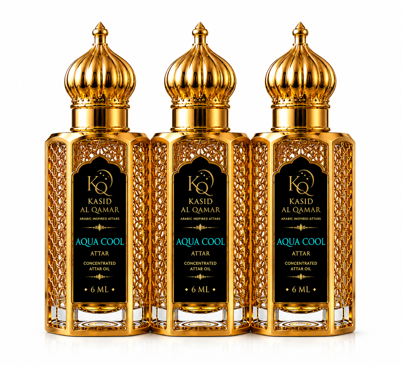 Aqua Cool Premium Attar by Kasid Al Qamar