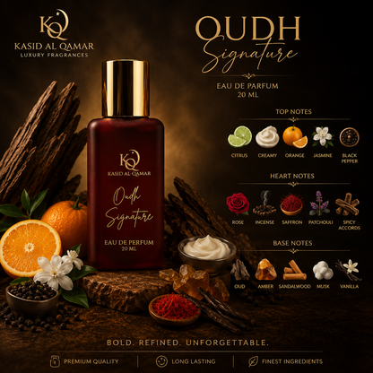 KASID AL QAMAR Oudh Signature Perfume Spray