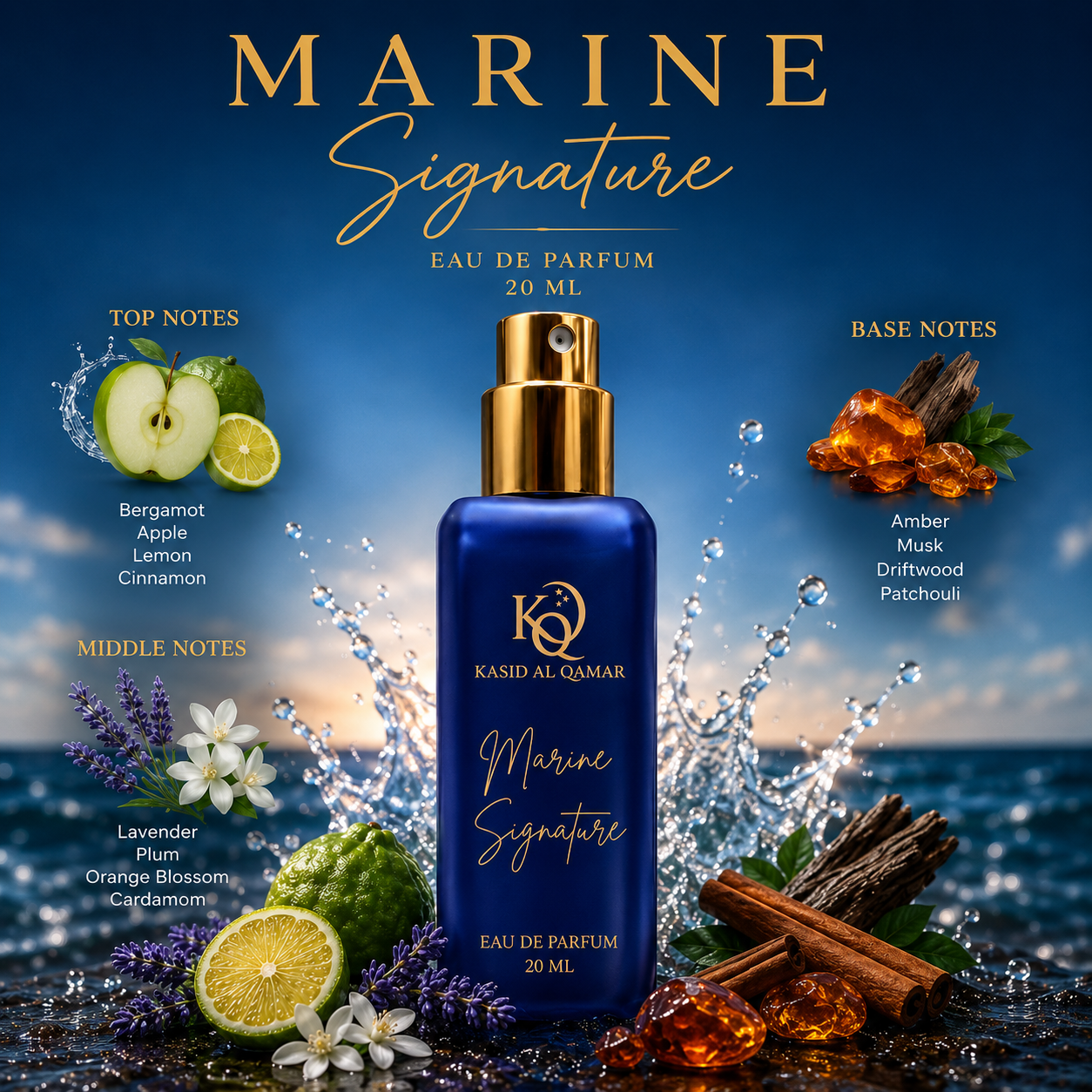 Marine Signature – Eau De Parfum 20ML