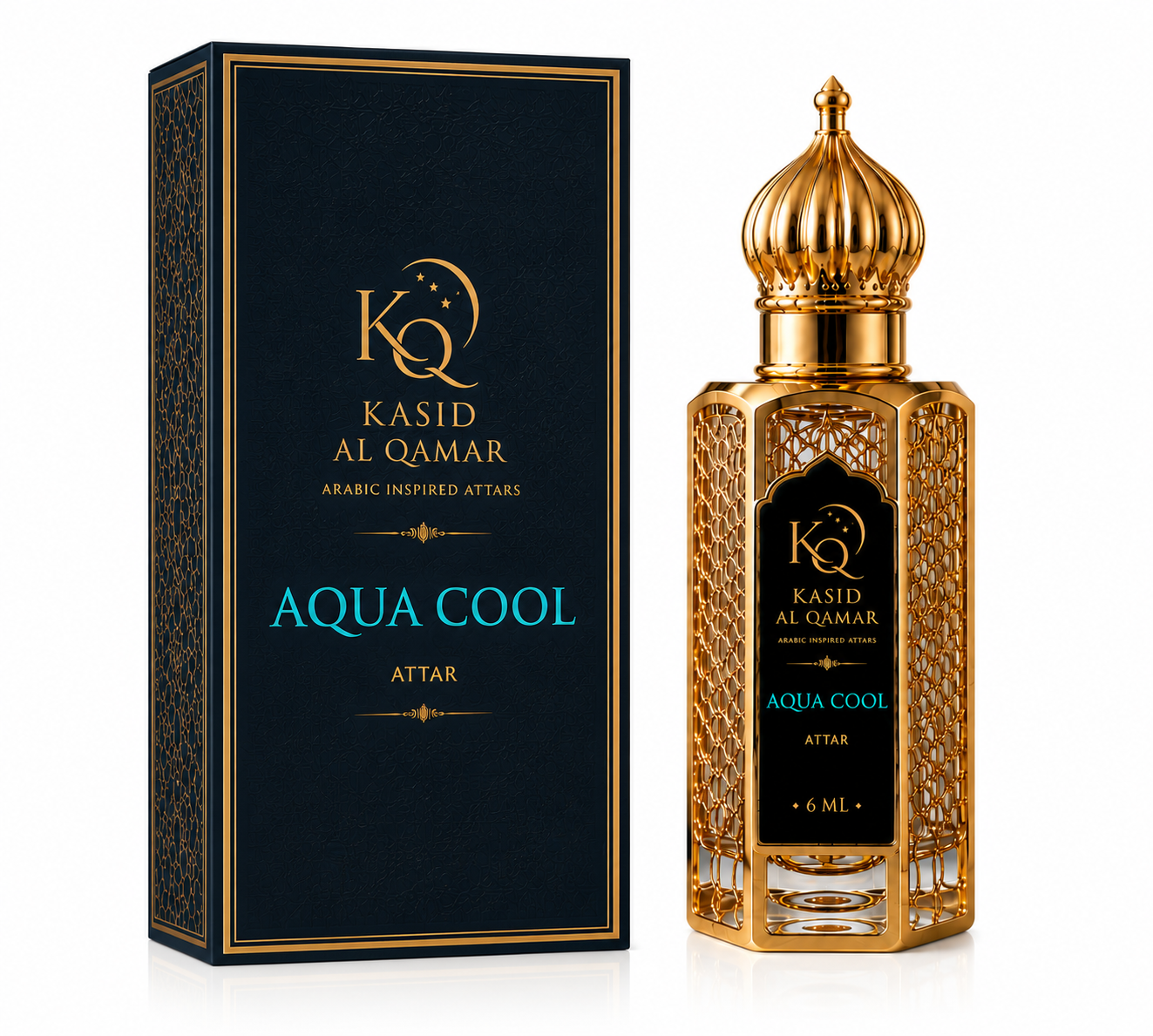 Aqua Cool Premium Attar by Kasid Al Qamar